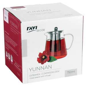 Dzbanek z zaparzaczem YUNNAN 0,75L RAVI